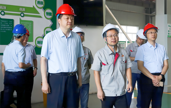 領(lǐng)導(dǎo)現(xiàn)場(chǎng)觀(guān)摩中集凌宇